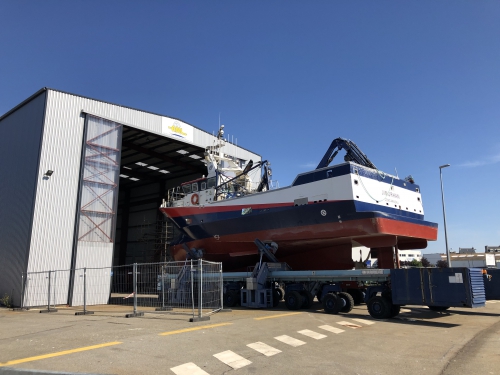 AML est situ directement sur l'ARN de Lorient