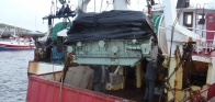 Remotorisation du chalutier MORGANE avec un 8 cylindres GUASCOR Jan-2014